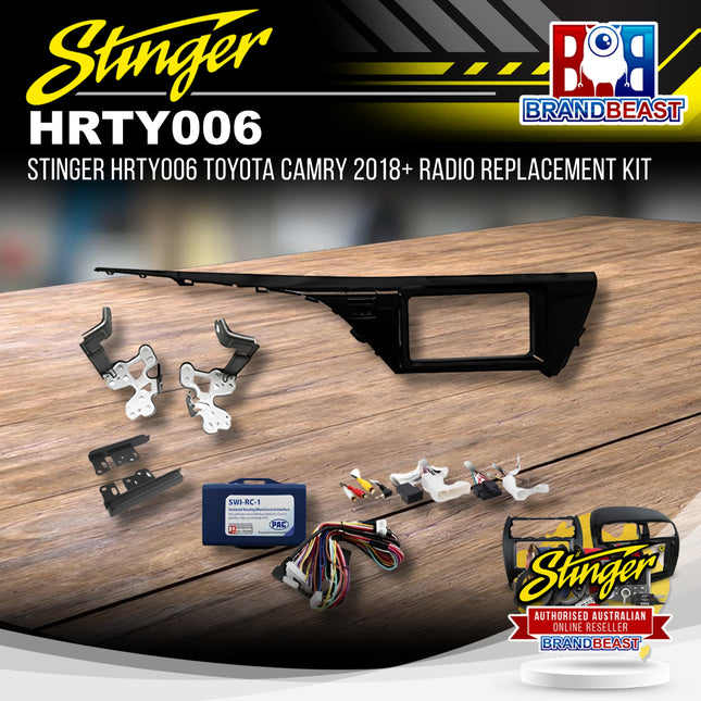 Stinger HRTY006 Toyota Camry 2018+ Radio Replacement Kit