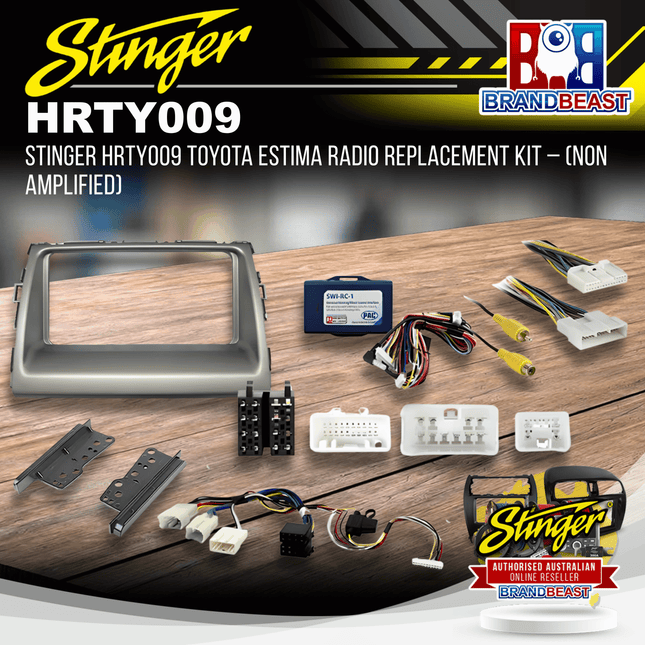 Stinger HRTY009 Toyota Estima Radio Replacement Kit – (Non Amplified)