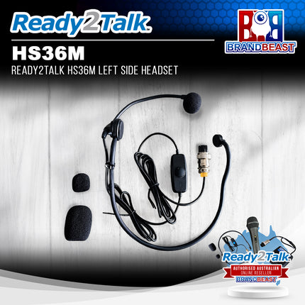Ready2Talk HS36M Left Side Headset