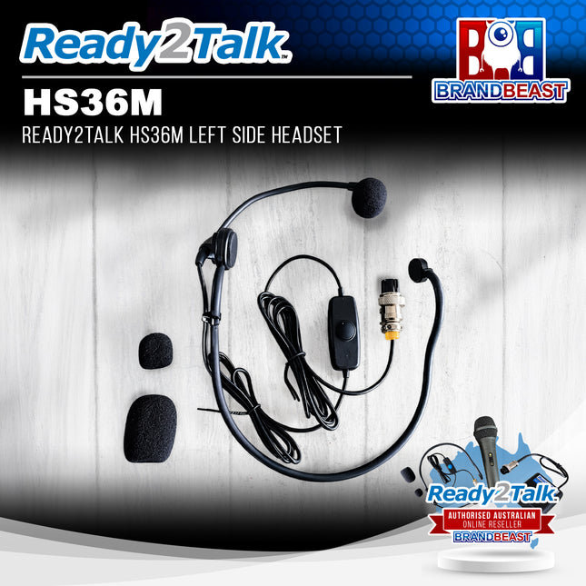 Ready2Talk HS36M Left Side Headset