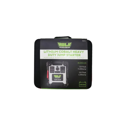 Hulk 4x4 HU6514 Heavy-Duty 12V/24V Lithium Jump Starter 15,000A