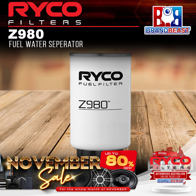 Ryco Z980 Fuel Water Separator