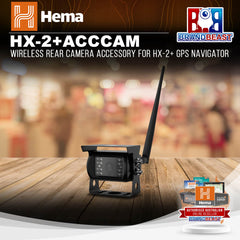 Hema HX-2+ACCCAM Wireless Rear Camera Accessory For HX-2+ GPS Navigator