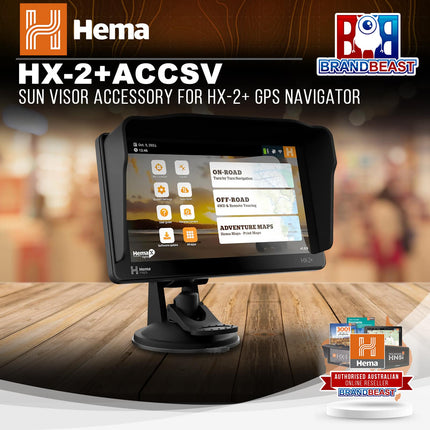 Hema HX-2+ACCSV Sun Visor Accessory For HX-2+ GPS Navigator