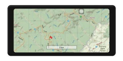 Hema Maps HX-M1 Motorbike and SxS GPS Smart Navigator with Hema Nav 3-Year Subscription and Wireless Apple CarPlay Android Auto