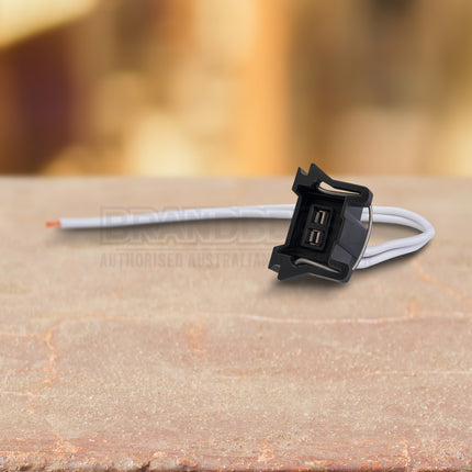 OEX HXK-20 Alternator Adaptor – 2 Pin Female Plug Durable & Easy Fit Electrical Connector