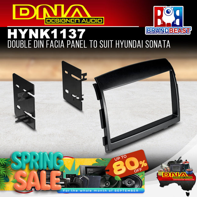 DNA HYN-K1137 Double DIN Fascia Panel to Suit Hyundai Sonata