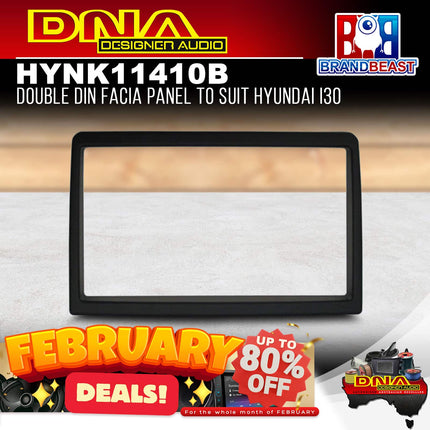 DNA HYN-K11410B Double DIN Fascia Panel to Suit Hyundai i30