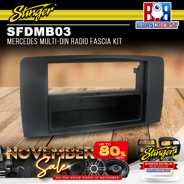 Stinger SFDMB03 Mercedes Multi-DIN Radio Fascia Kit