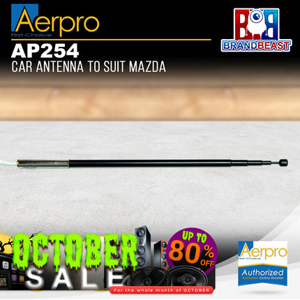 Aerpro AP254 Car Antenna to Suit Mazda