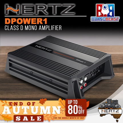 Hertz DPOWER1 Class D Mono Amplifier