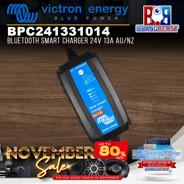Victron Energy BPC241331014 240V Bluetooth Smart Charger 24V 13A AU/NZ