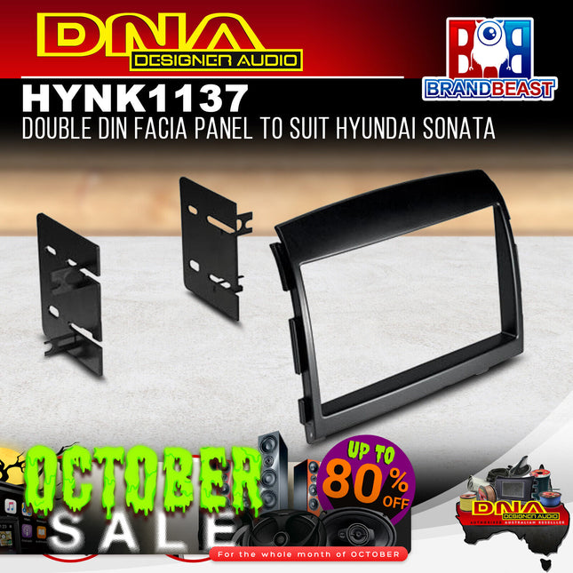 DNA HYN-K1137 Double DIN Fascia Panel to Suit Hyundai Sonata