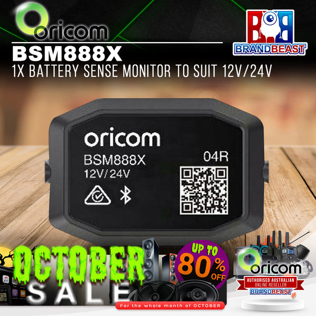 Oricom BSM888X 1x Battery Sense Monitor To Suit 12V/24V