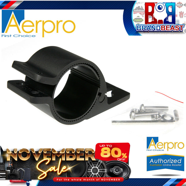 Aerpro CBB4954B UHF Light Brackets Black Suitable For Mounting Driving Light