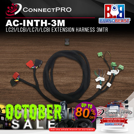 ConnectPRO AC-INTH-3M AudioControl LC2i/LC6i/LC7i/LC8i Extension Harness - 3M