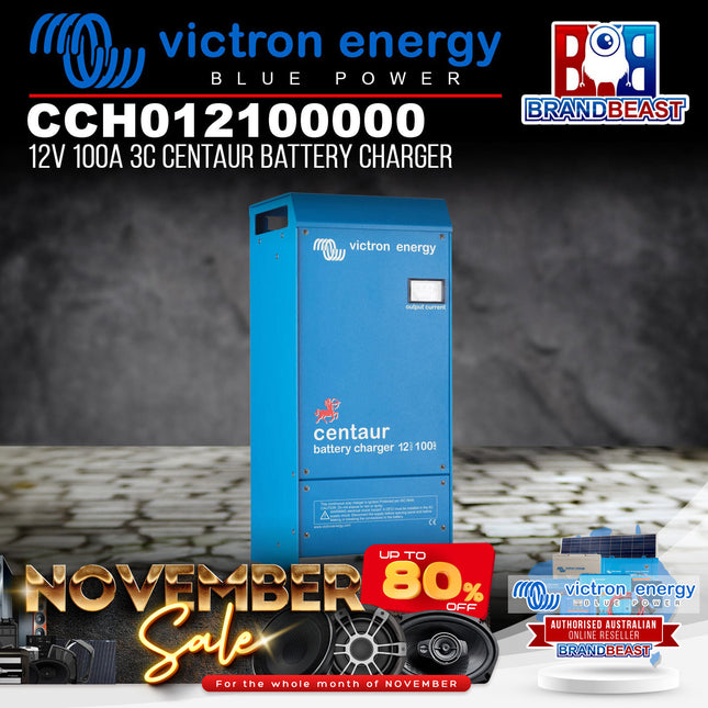 Victron Energy CCH012100000 12V 100A 3C Centaur Battery Charger