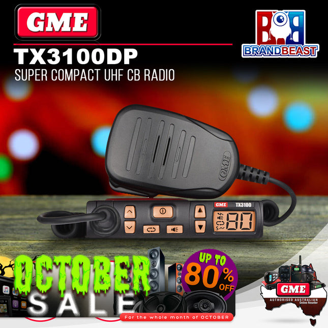GME TX3100DP 5 Watt Super Compact UHF CB Radio