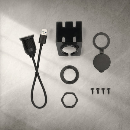 InstallBay IBR135 USB Type-C to USB Type-A Flush Mount Kit