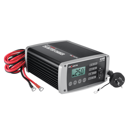 Projecta IC25RV Battery Charger 12V 25 Amp 7 Stage RV Multi Chem Lithium