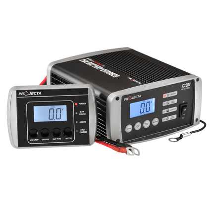 Projecta IC25RV Battery Charger 12V 25 Amp 7 Stage RV Multi Chem Lithium
