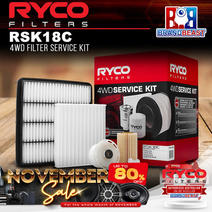 Ryco RSK18C 4WD Filter Service Kit
