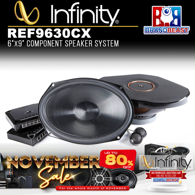 Infinity REF9630CX REFERENCE 6" x 9" 375W Component Speaker System