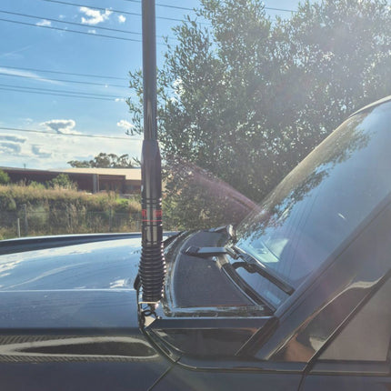 GMF4x4 230P-BB Lexus GX550 2024+ and Toyota Prado 250 2024+ Passenger Side Bonnet UHF Antenna Bracket
