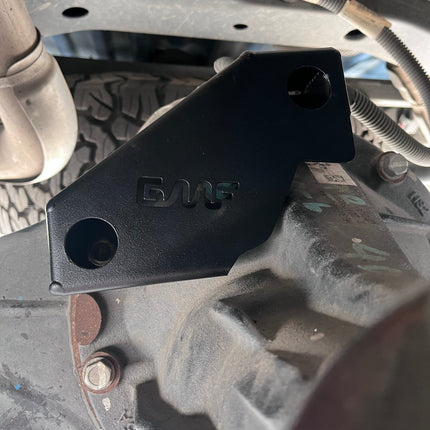 GMF4x4 DG-2007 BLK Ford Raptor Next Gen and RA Rear Differential E-Locker Guard Black