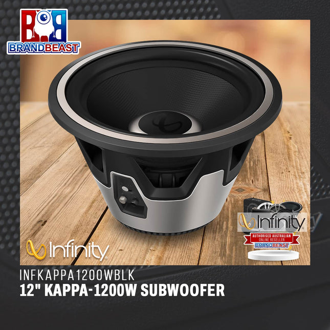 Infinity INFKAPPA1200WBLK 12" KAPPA-1200W Subwoofer