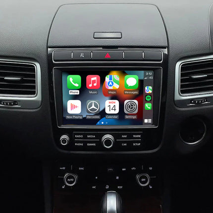 CAR AUDIO CONNECT INTEVWTOUAREGS APP Connect Interface Module For Volkswagen Touareg 2014-2018 With Silver Knob Systems