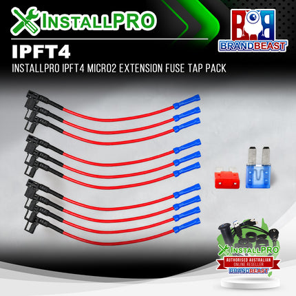 InstallPRO IPFT4 Micro2 Extension Fuse Tap Pack