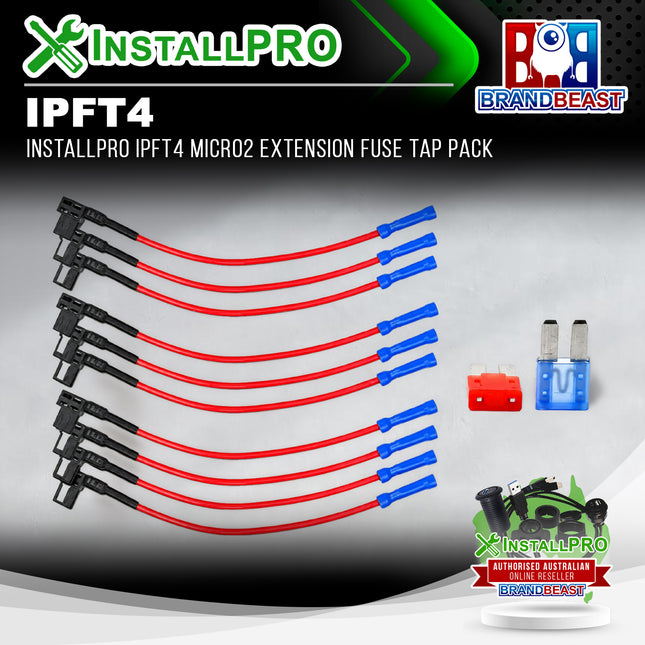 InstallPRO IPFT4 Micro2 Extension Fuse Tap Pack