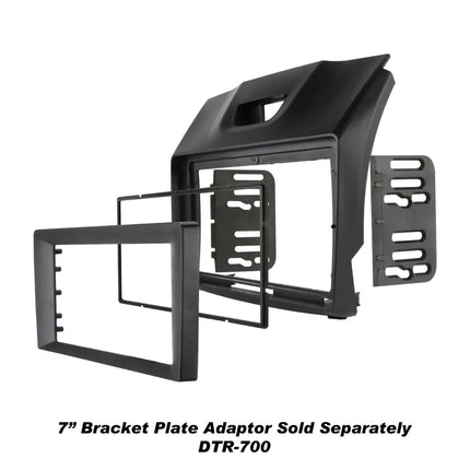 DNA Audio IS-K9306BC-9 9 Inch Fascia To Suit Holden Colorado &amp; Isuzu D-MAX - Black - Professional Head Unit Upgrade