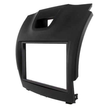 DNA IS-K9306BC Double DIN Charcoal Black Facia Suit Colorado & Isuzu D-MAX/MU-X