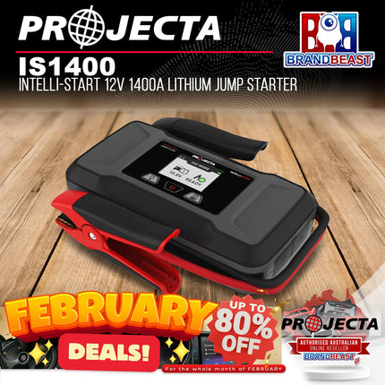 Projecta IS1400 Intelli-Start 12V 1400A Lithium Jump Starter