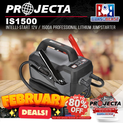 PROJECTA IS1500 Intelli-Start 12V / 1500A Professional Lithium Jumpstarter