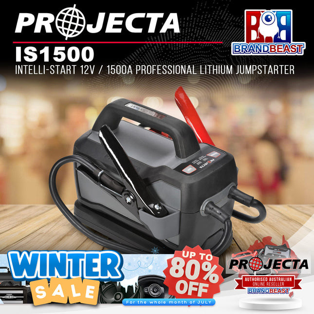 PROJECTA IS1500 Intelli-Start 12V / 1500A Professional Lithium Jumpstarter