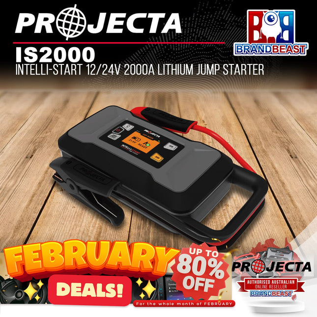 Projecta IS2000 Intelli-Start 12/24V 2000A Lithium Jump Starter