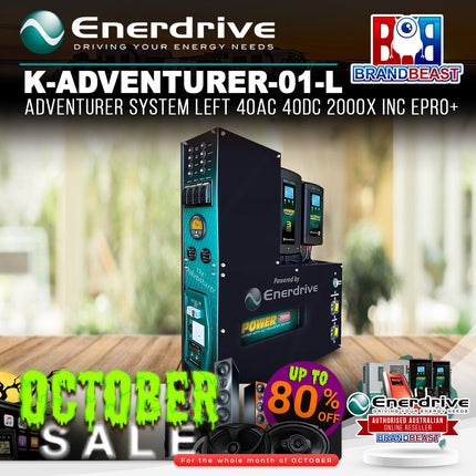 Enerdrive K-ADVENTURER-01-L Adventurer System Left 40AC 40DC 2000X INC Epro+