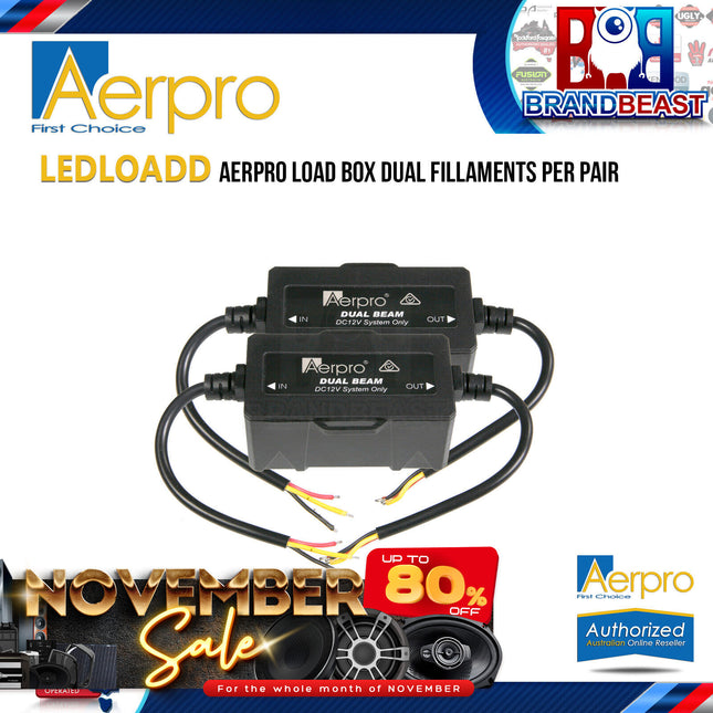 Aerpro LEDLOADD Load Box Dual Filaments Per Pair