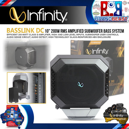 Infinity BASSLINK DC Amplified Vehicle Subwoofer