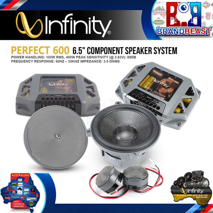 Infinity Perfect 600 6-1/2&quot; Extreme-Performance 2-Way Component System