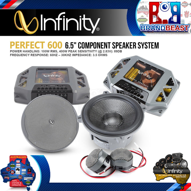 Infinity Perfect 600 6-1/2&quot; Extreme-Performance 2-Way Component System