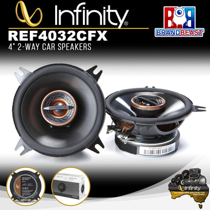 Infinity REF4032CFX REFERENCE 4" (100mm) 105W Coaxial Car Speaker