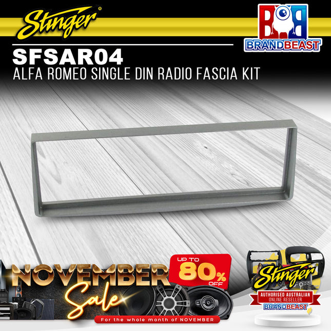 Stinger SFSAR04 Alfa Romeo Single DIN Radio Fascia Kit