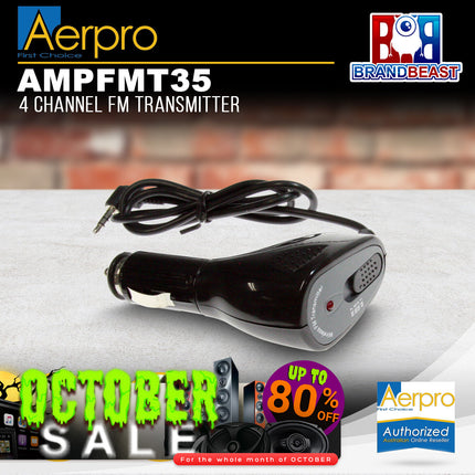 Aerpro AMPFMT35 4 Channel FM Transmitter