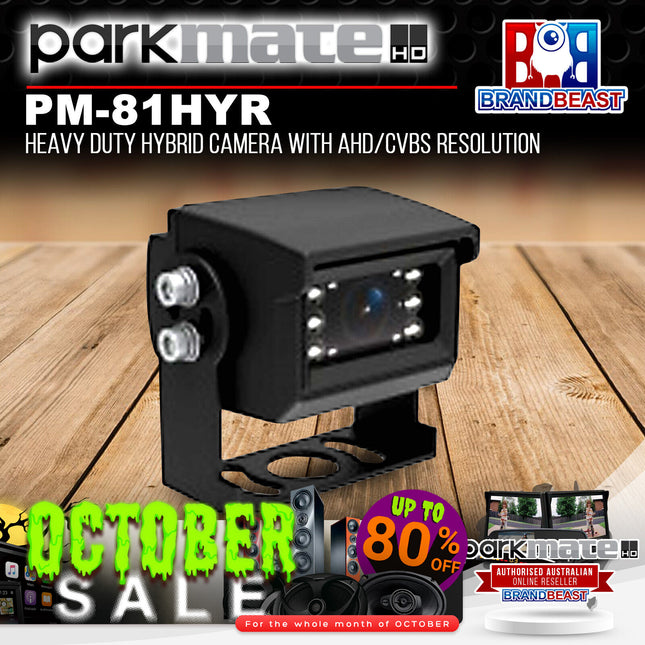 Parkmate PM-81HYR Heavy Duty Hybrid Camera with AHD/CVBS Resolution
