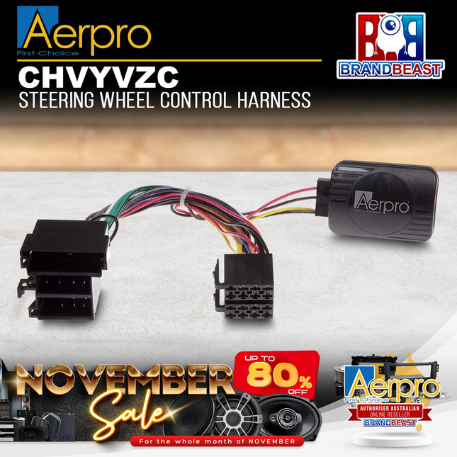 Aerpro CHVYVZC Steering Wheel Control Interface Suit Holden Commodore VY/VZ