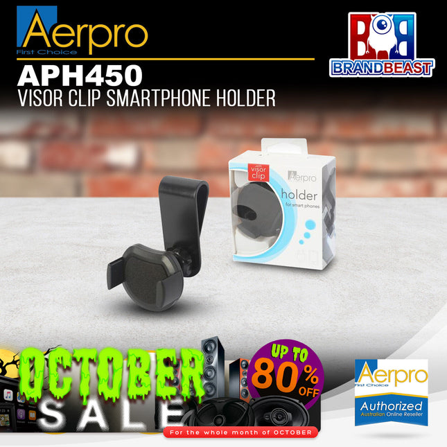 Aerpro APH450 Visor Clip Smartphone Holder